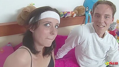 Nice-looking Wench Sucked And Drilled A Large Penis